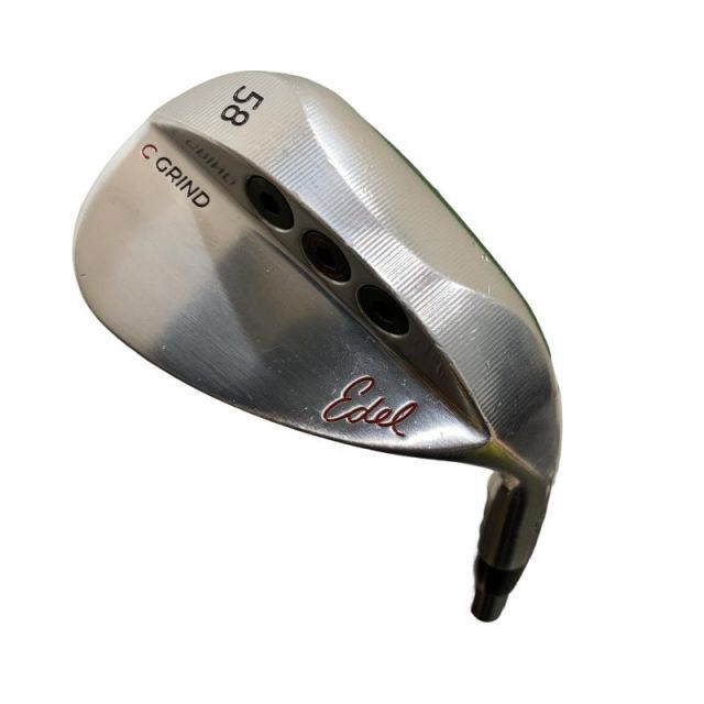 【中古】 Edel GOLF Edel GOLF SMSウェッジ 58° CーGRIND ウェッジ WG リシャフト (フレックスその他) メンズ 男性用 右利き 右用 Cランク ゴルフクラブ