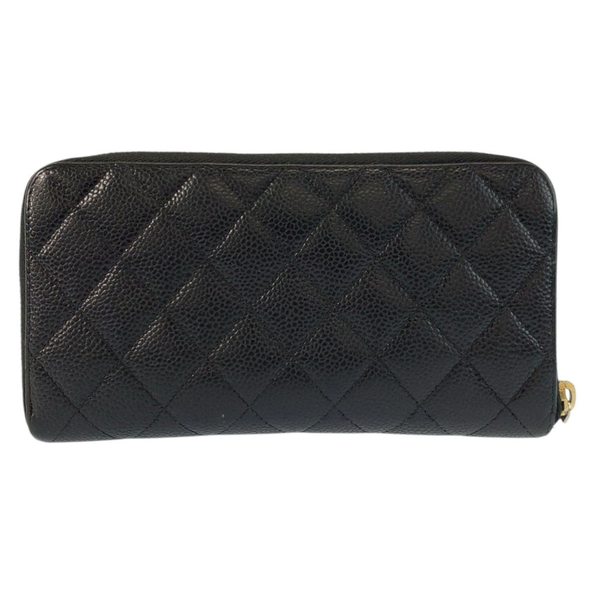 美品 CHANEL シャネル マトラッセ ココマーク ブラック 黒 ゴールド