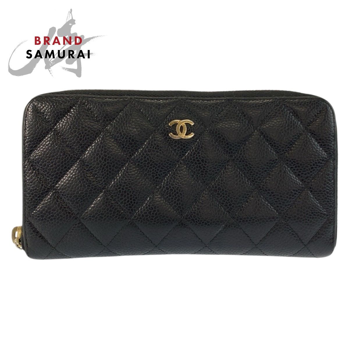 美品 CHANEL シャネル マトラッセ ココマーク ブラック 黒 ゴールド