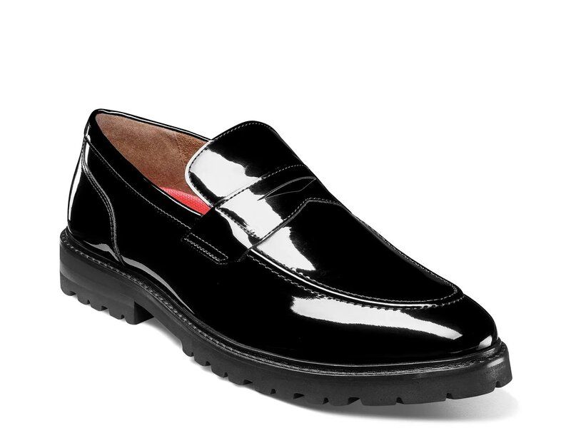 ステイシーアダムス メンズ シューズ スリッポン・ローファー Stacy Adams Hazelton Penny Loafer Black Patent ブラック