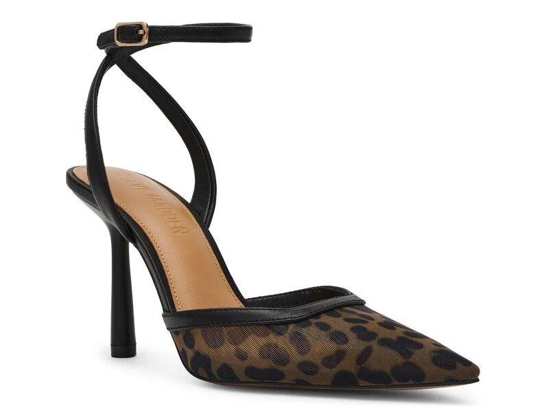 スティーブ マデン レディース シューズ パンプス Steve Madden Alliance Pump Dark Brown Leopard Print ブラウン