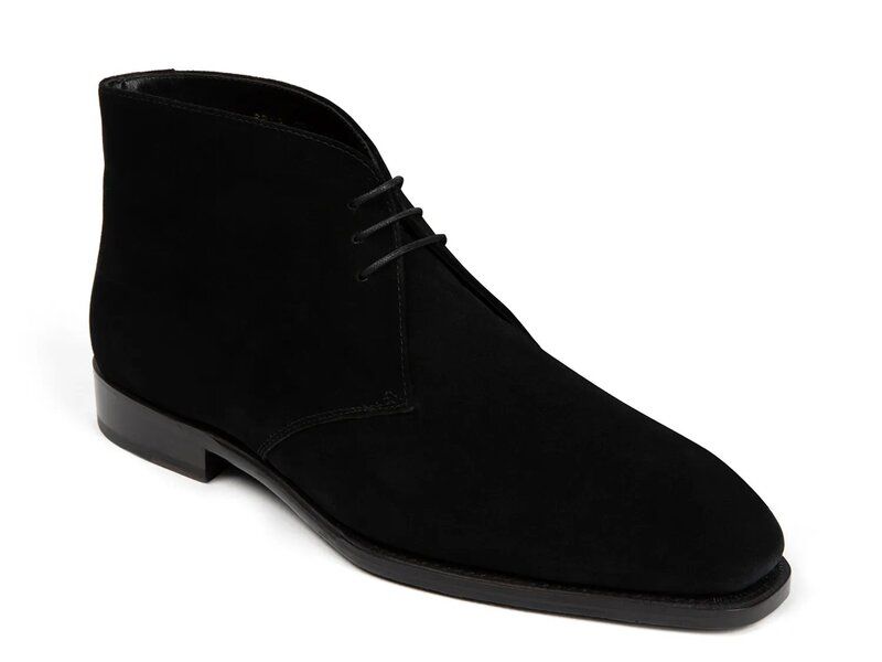 アンソニー ヴィア メンズ シューズ ブーツ・レインブーツ Anthony Veer Arden Chukka Boot Black ブラック