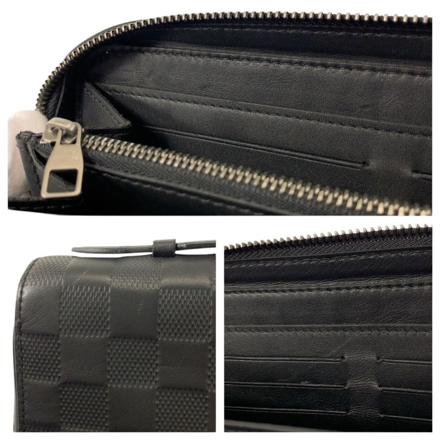 【美品】ルイヴィトン ダミエ アンフィニ ジッピーXL オーガナイザー 黒 美品 LOUIS VUITTON ルイヴィトン ダミエアンフィニ ジッピーXL