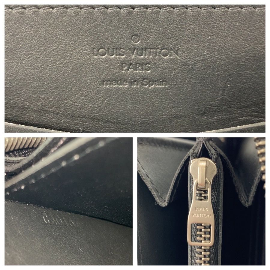 美品 LOUIS VUITTON ルイヴィトン ダミエアンフィニ ジッピーXL