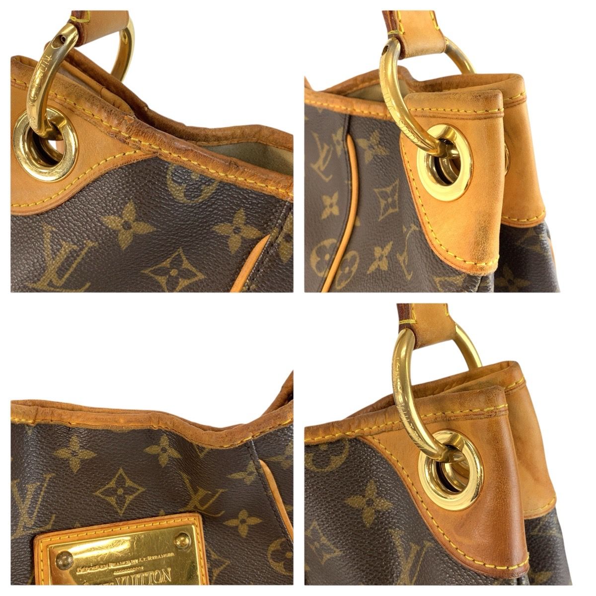 LOUIS VUITTON ルイヴィトン モノグラム ガリエラPM ブラウン ゴールド