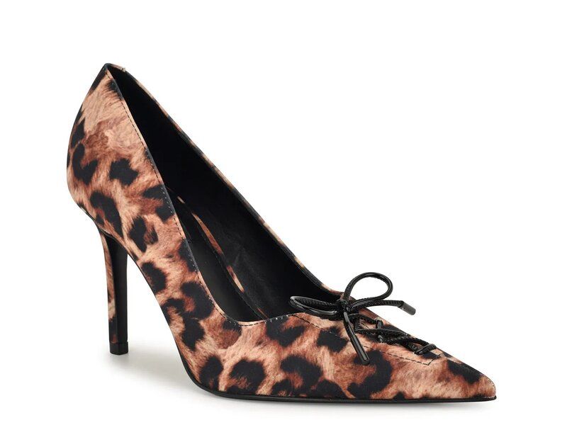 ナインウェスト レディース シューズ パンプス Nine West Marsen Pump Light BrownBlack Leopard Print ブラック