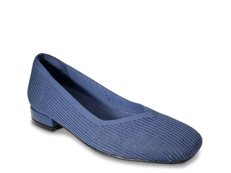 ダイビッドテイト レディース シューズ パンプス David Tate Unika Ballet Flat Navy ネイビー