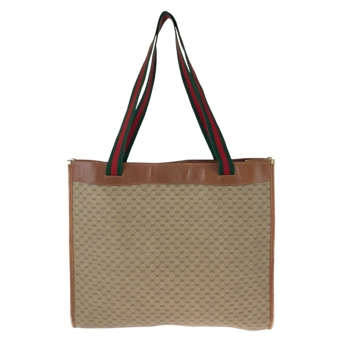 GUCCI グッチ ヴィンテージ シェリーライン マイクロGG ブラウン GG