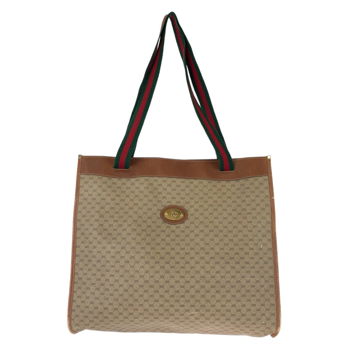 GUCCI グッチ ヴィンテージ シェリーライン マイクロGG ブラウン GG