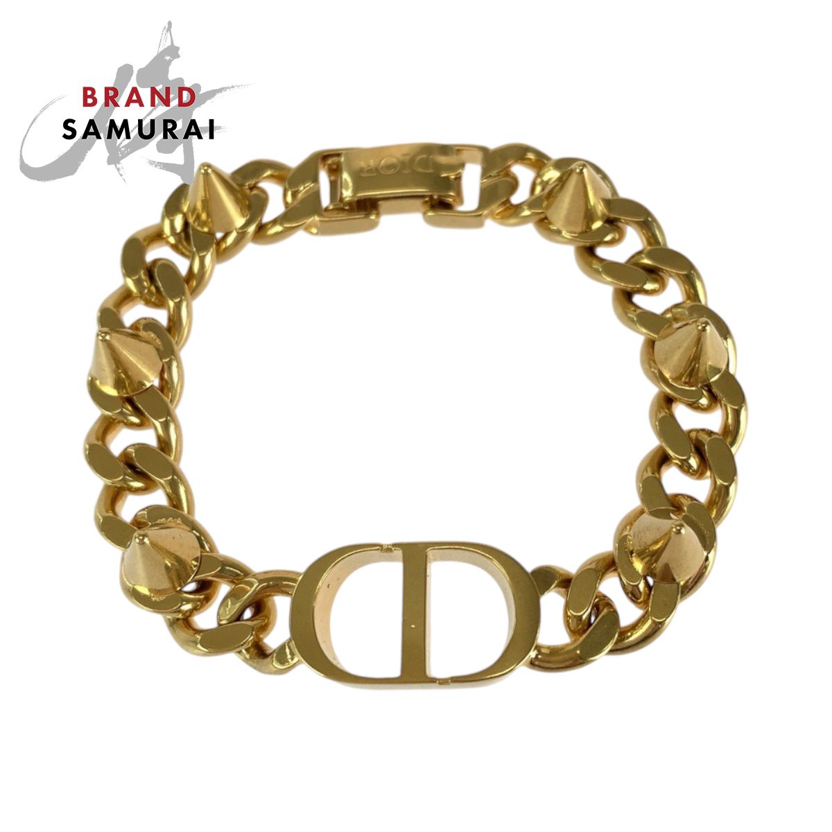 美品 Dior ディオール 30モンテーニュ CDロゴ ゴールド メッキ