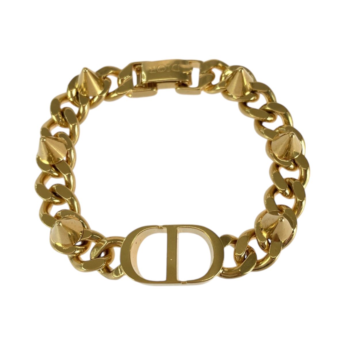美品 Dior ディオール 30モンテーニュ CDロゴ ゴールド メッキ