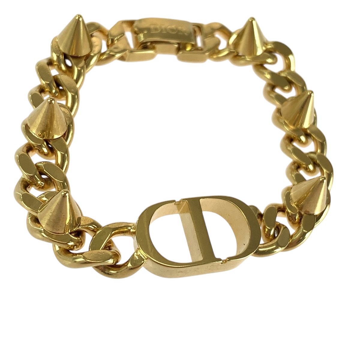 美品 Dior ディオール 30モンテーニュ CDロゴ ゴールド メッキ