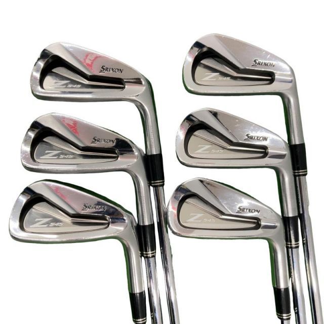 【中古】 ダンロップ SRIXON Z545 6S アイアンセット IR NS PRO 980GH D.S.T (フレックスR) メンズ 男性用 右利き 右用 Cランク ゴルフクラブ