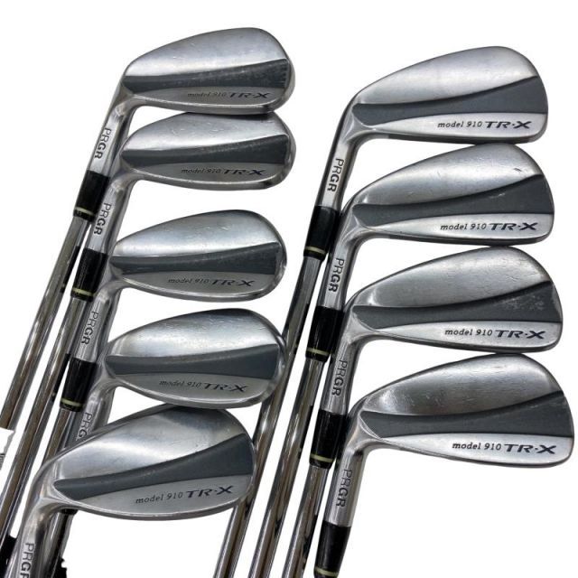 【中古】 プロギア TR-X model 910 10S レフティ アイアンセット IR Spec Steel (フレックスS) メンズ 男性用 左利き レフティ 左用 Cランク ゴルフクラブ