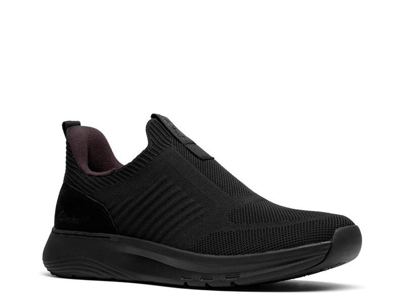 クラークス メンズ シューズ スニーカー Clarks Motion Trek In Sneaker Black ブラック