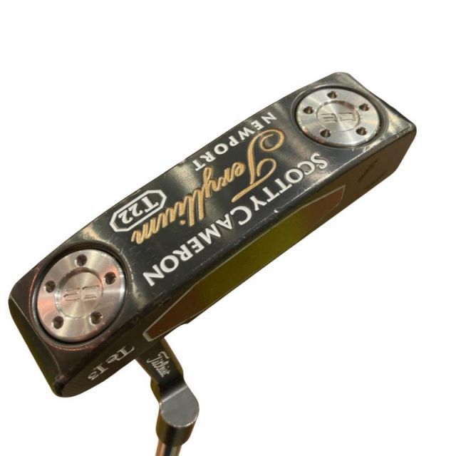【中古】 タイトリスト SCOTTY CAMERON Teryllium T22 NEWPORT 33インチ パター PT スチール (フレックスその他) メンズ 男性用 右利き 右用 Cランク ゴルフクラブ