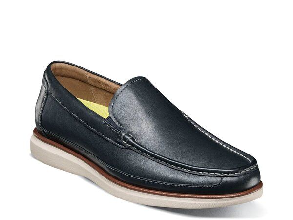 フローシャイム メンズ シューズ スリッポン・ローファー Florsheim Tropics Venetian Loafer Navy ネイビー