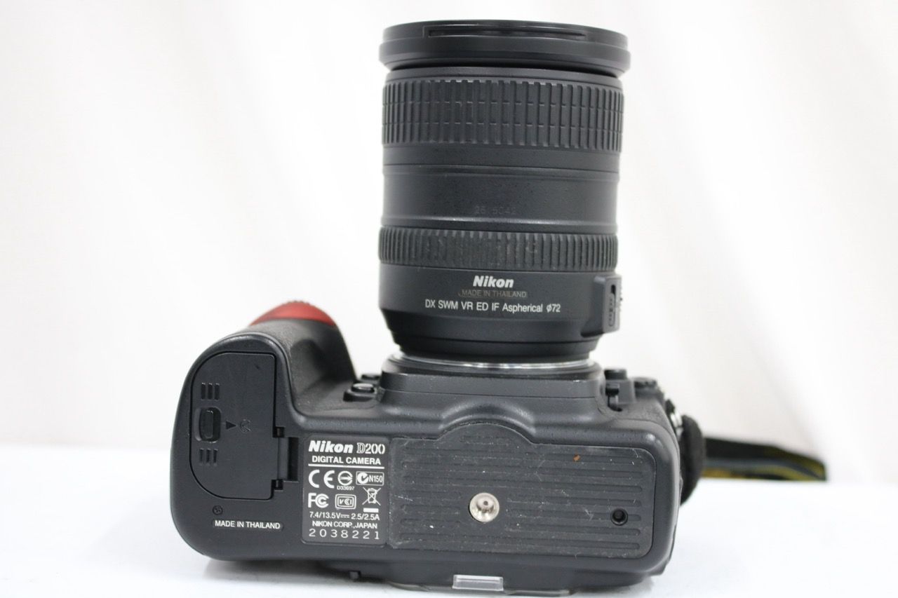 【返品保証】 【シャッター417回】ニコン Nikon D200 MB-D200付き デジタル一眼 ボディ e14105