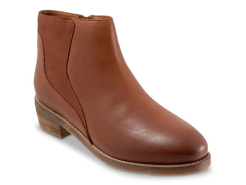 ソフトウォーク レディース シューズ ブーツ・レインブーツ Softwalk Racine Bootie Dark Brown ブラウン