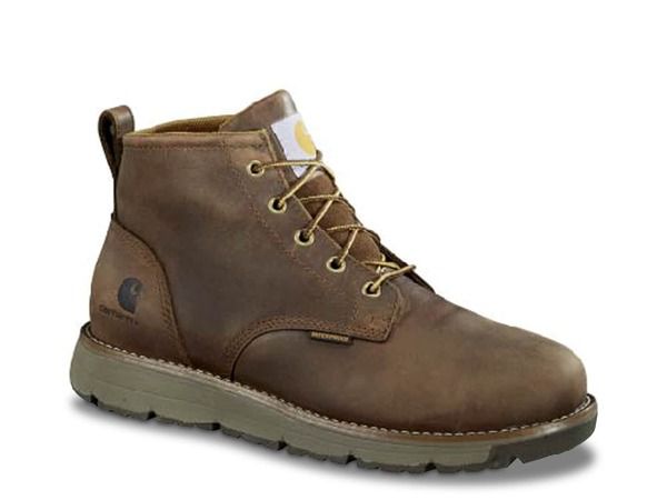 カーハート メンズ シューズ ブーツ・レインブーツ Tシャツ ブーツ Carhartt Millbrook Romeo Steel Toe Work Boot Mens Dark Brown ブラウン