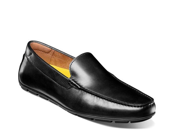 フローシャイム メンズ シューズ スリッポン・ローファー Florsheim Motor Venetian Driving Loafer Black ブラック
