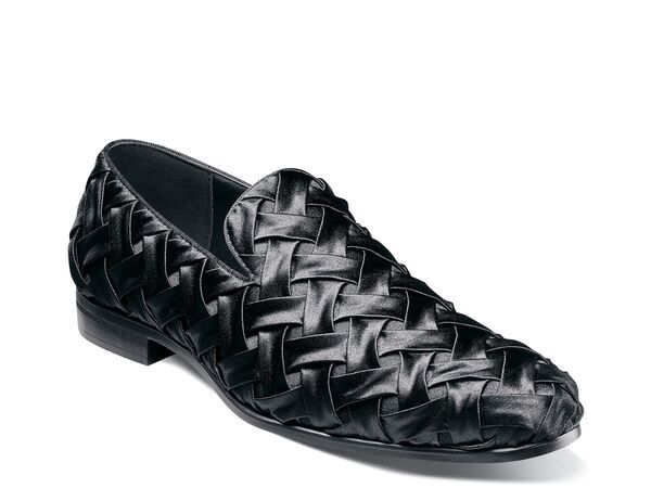 ステイシーアダムス メンズ シューズ スリッポン・ローファー Stacy Adams Savoir SlipOn Black ブラック