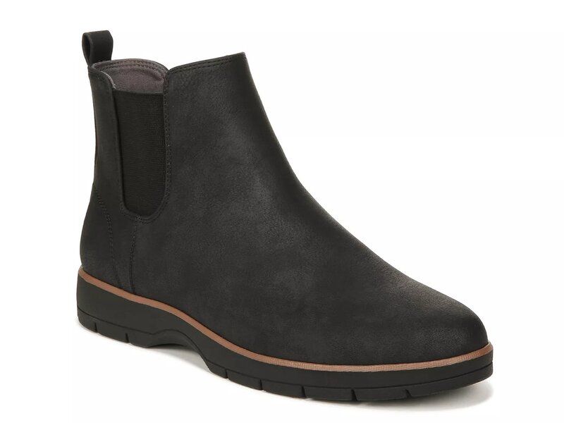 ドクター・ショール レディース シューズ ブーツ・レインブーツ チェルシーブーツ チェルシー Dr Scholls Northbound Chelsea Boot Black Synthetic ブラ
