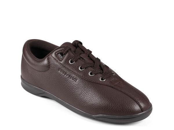 イージースピリット レディース シューズ スニーカー Easy Spirit AP1 Walking Sneaker Dark Brown Leather ブラウン