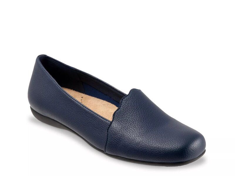 トロッターズ レディース シューズ スリッポン・ローファー Trottersage Loafer Navy ネイビー