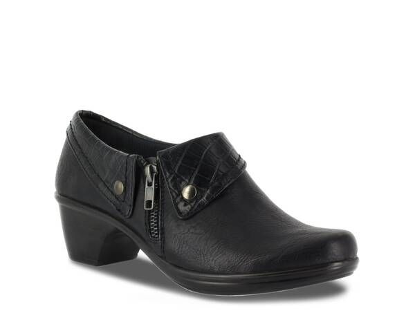 イージーストリート レディース シューズ ブーツ・レインブーツ Easy Street Darcy Bootie Black Snake Print ブラック