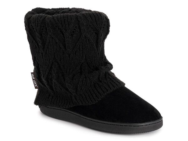 ムクルクス レディース シューズ ブーツ・レインブーツ MUK LUKS Raquel Bootie Slipper Grey グレー