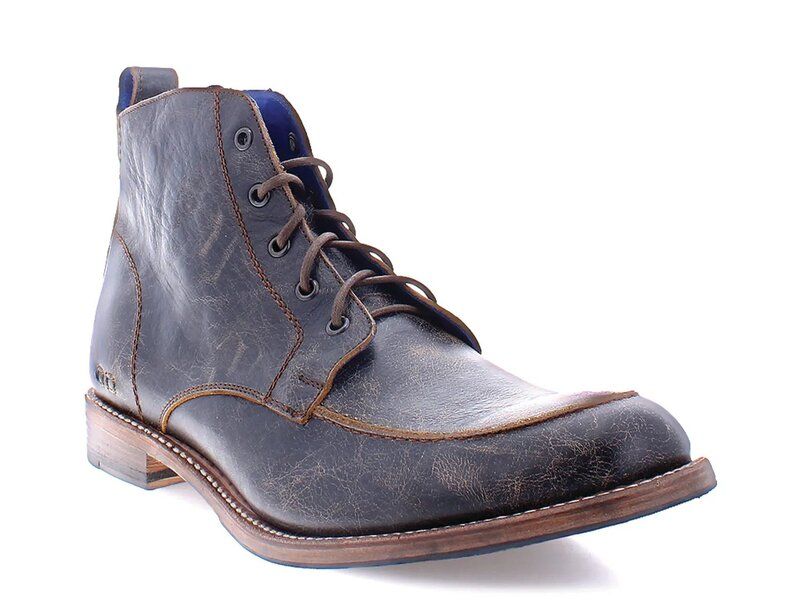 ベッドステュ メンズ シューズ ブーツ・レインブーツ Bed Stu Lincoln II Boot Mens Black Leather ブラック