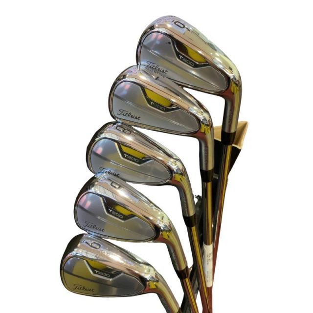 【中古】 タイトリスト Titleist T200(2021) 5S アイアンセット IR NS PRO 880 AMC (フレックスS) メンズ 男性用 右利き 右用 Cランク ゴルフクラブ