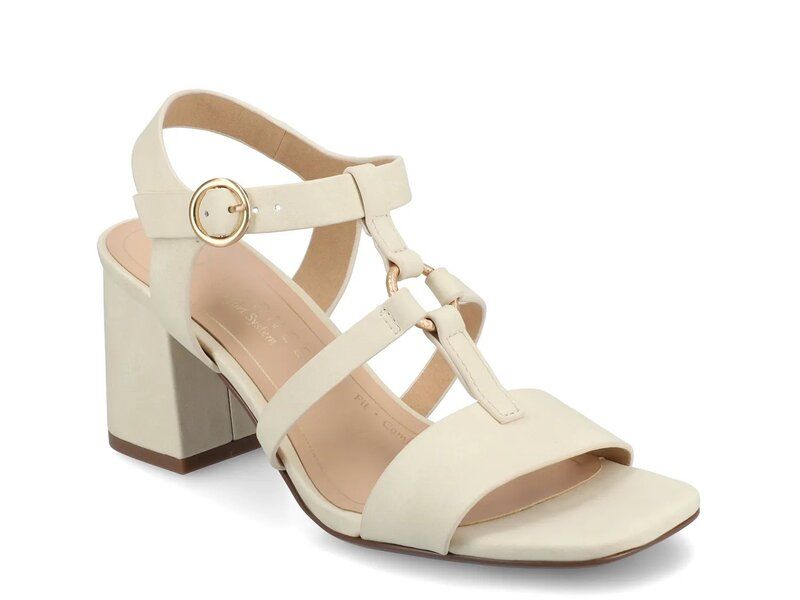 ジャーニー レディース シューズ サンダル Journee Merisol Sandal Bone White ホワイト