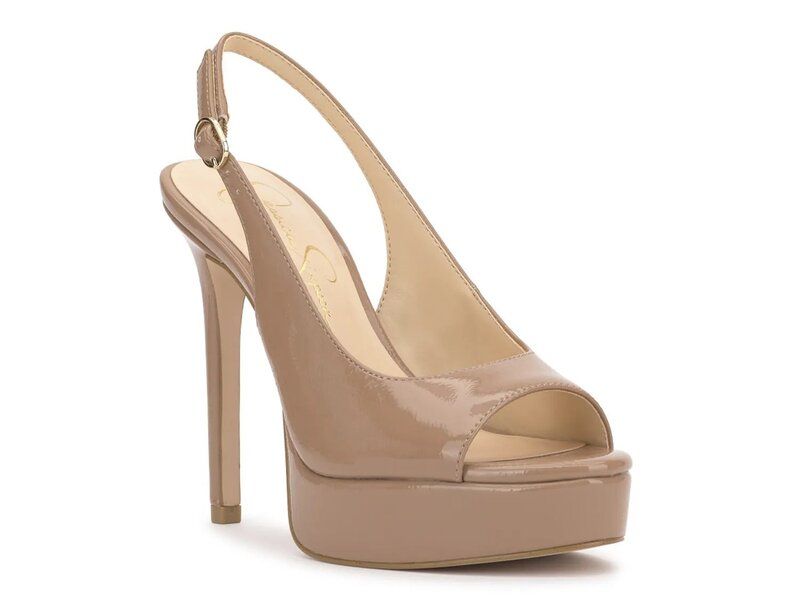 ジェシカシンプソン レディース シューズ サンダル Jessica Simpson Sibilla Sandal Beige Synthetic ベージュ