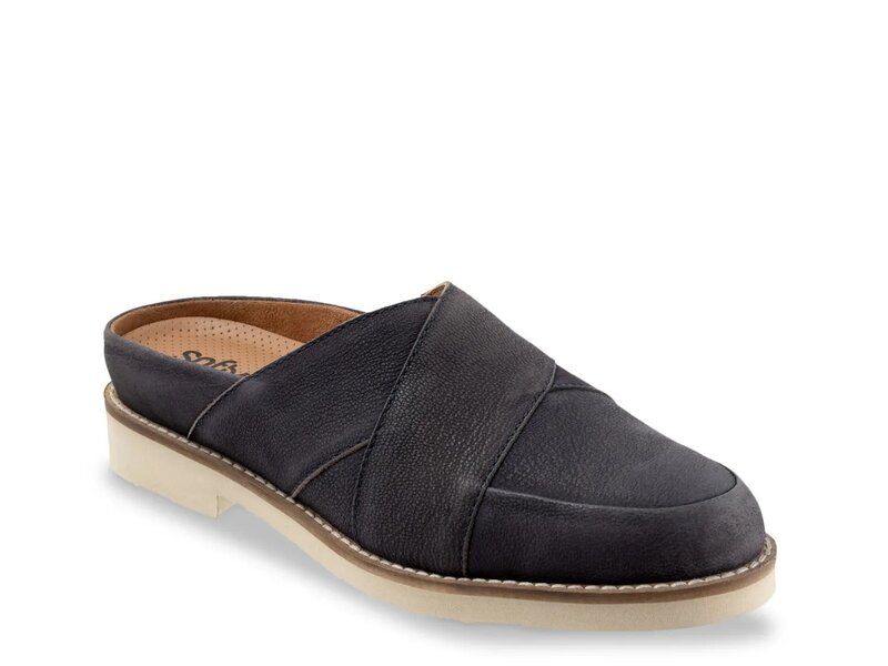 ソフトウォーク レディース シューズ スリッポン・ローファー Softwalk Wessex SlipOnavy Nubuck ネイビー