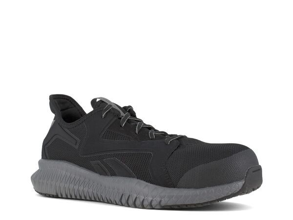 リーボック メンズ シューズ スニーカー Reebok Work Flexagon Composite Toe Work Sneaker Mens Black ブラック