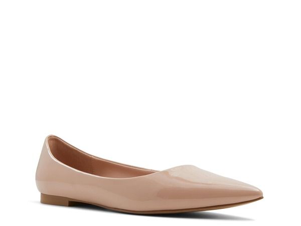 アルド レディース シューズ パンプス Aldo Stessy Ballerina Flat Bone Patent