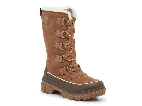 ソレル レディース シューズ ブーツ・レインブーツ トール ブーツ SOREL Tivoli V Tall Snow Boot Cognac