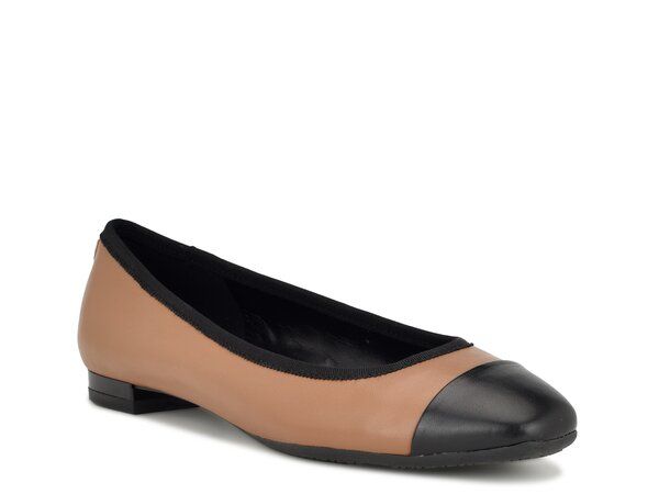 ナインウェスト レディース シューズ パンプス Nine West Ollin Ballet Flat Light Brown ブラウン