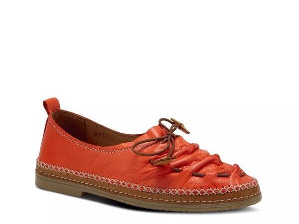 スプリングステップ レディース シューズ スリッポン・ローファー Spring Step Berna SlipOn Red レッド