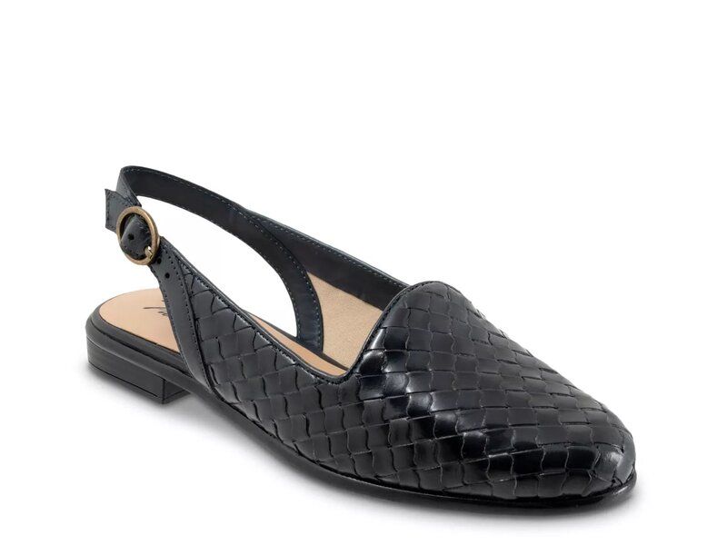 トロッターズ レディース シューズ パンプス Trotters Lea Flat Midnight Navy ネイビー