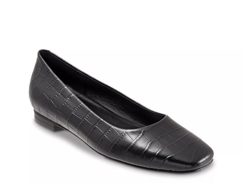 トロッターズ レディース シューズ パンプス Trotters Honor Flat Black ブラック