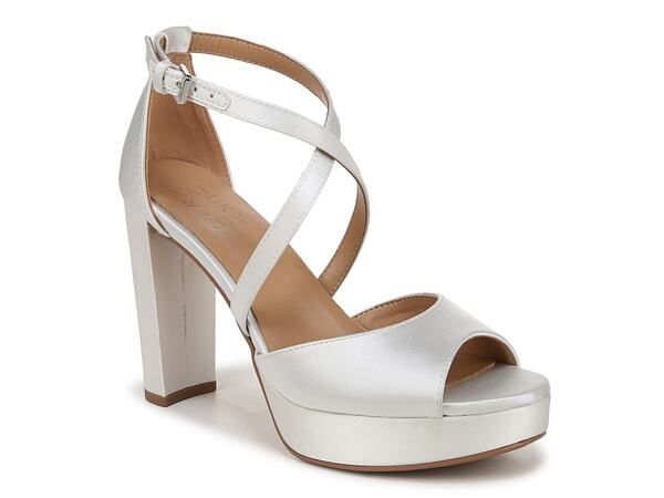 ナチュライザー レディース シューズ サンダル プラットフォーム Naturalizer Melody Platform Pump White ホワイト