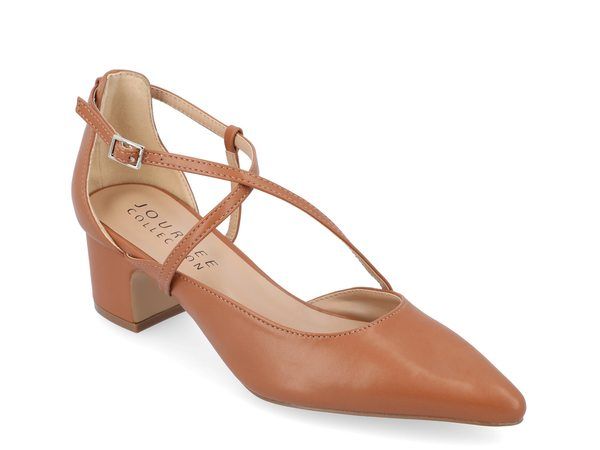 ジュルネ コレクション レディース シューズ パンプス Journee Collection Galvinn Pump Cognac 14,768円