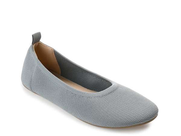 ジュルネ コレクション レディース シューズ パンプス Journee Collection Jersie Ballet Flat Grey グレー