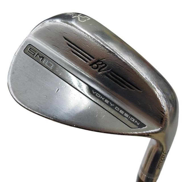 【中古】 タイトリスト VOKEY SPIN MILLED SM10 ツアークロム 52°/12°F ウェッジ WG リシャフト (フレックスその他) メンズ 男性用 右利き 右用 Cランク ゴルフクラブ
