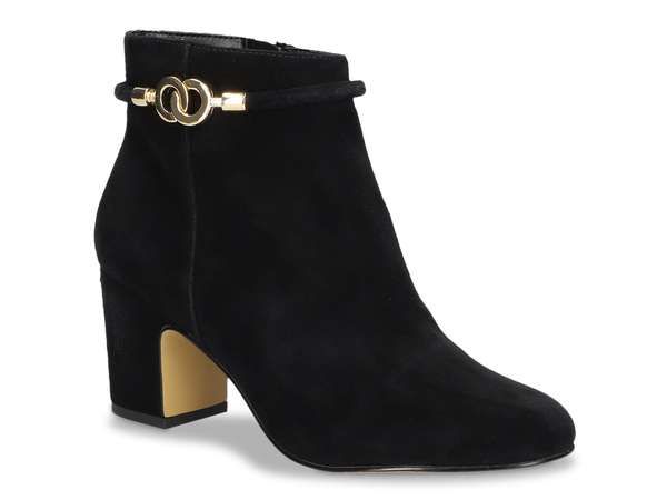 ベラヴィータ レディース シューズ ブーツ・レインブーツ Bella Vita Diaz Bootie Black Suede ブラック