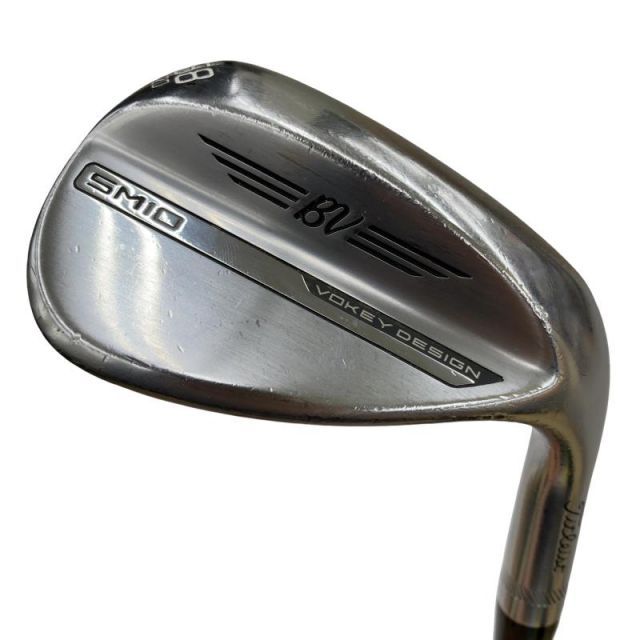 【中古】 タイトリスト VOKEY SPIN MILLED SM10 ツアークロム 58°/10°S ウェッジ WG リシャフト (フレックスその他) メンズ 男性用 右利き 右用 Dランク ゴルフクラブ