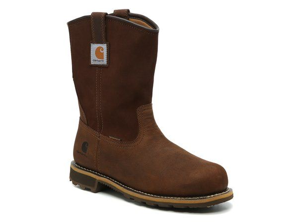 カーハート メンズ シューズ ブーツ・レインブーツ Carhartt 10Inch Work Boot Brown ブラウン
